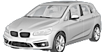 BMW F45 P1EB6 Fault Code